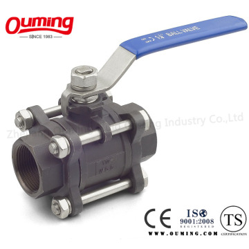 3PC Carbon Steel Floating Ball Valve